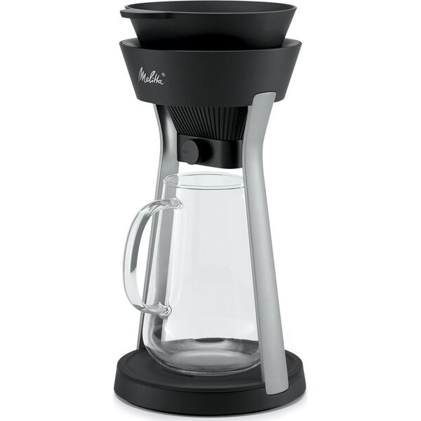Melitta Melitta - AMANO Czarno-srebrny - Stacja z dripperem do parzenia kawy 13575718 4006508224159