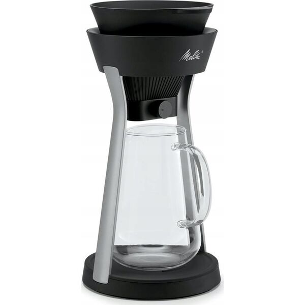 Melitta Melitta - AMANO Czarno-srebrny - Stacja z dripperem do parzenia kawy 13575718 4006508224159