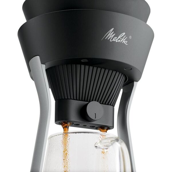 Melitta Melitta - AMANO Czarno-srebrny - Stacja z dripperem do parzenia kawy 13575718 4006508224159