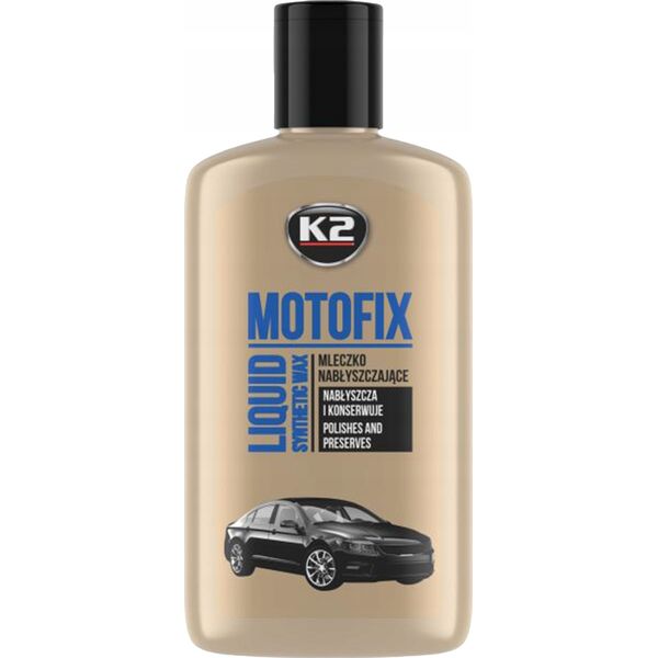 K2 K2 MLECZKO NABŁYSZCZAJĄCE DO LAKIERU MOTOFIX 250ML 13576753 5906534019745