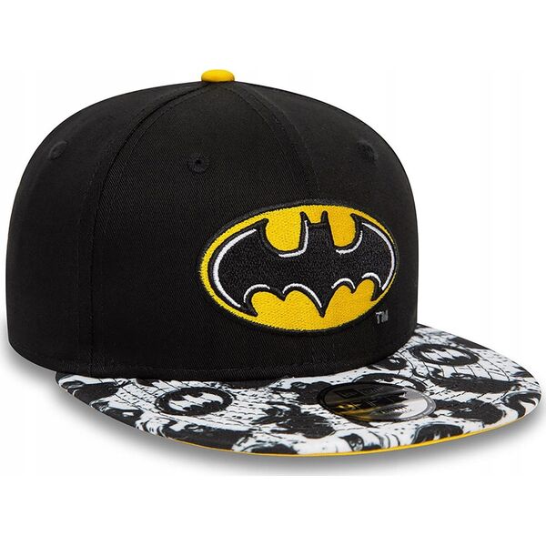 New Era New Era Super Aop 950 Batman Kids Cap 60435024 Czarne YOUTH 13576790 197373889582