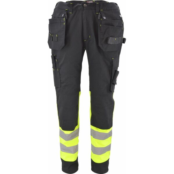 AWTools AWTOOLS SPODNIE  ROBOCZE  KIESZENIE MONTERSKIE T3/ ODBLASKOWE/ L 13576946 5903678618438