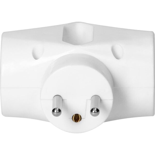 Orno Rozgałęźnik Orno OR-AE-13221 2x2P+Z 1x2P/II biały 13577812 5908254813375