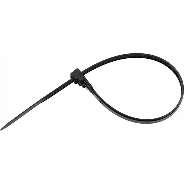 Yato YATO OPASKA PLASTIKOWA SAMOZACISKOWA CZARNA  4,8*200 /100szt 13581636 5906083105647