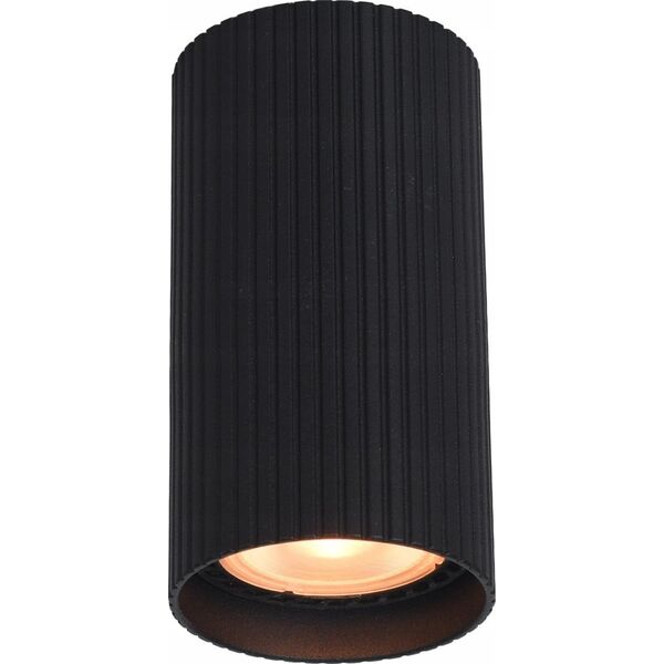 Lampa sufitowa Italux Italux Rilok CLN-83920-S-BK plafon lampa sufitowa spot 1x10W GU10 czarny 13604670 5900644404064