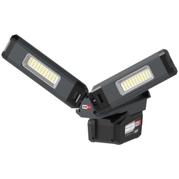 Scangrip Akumulatorowa lampa robocza z dwoma głowicami 2500 lm DUO CONNECT 03.6111C 13605071 5708997006986