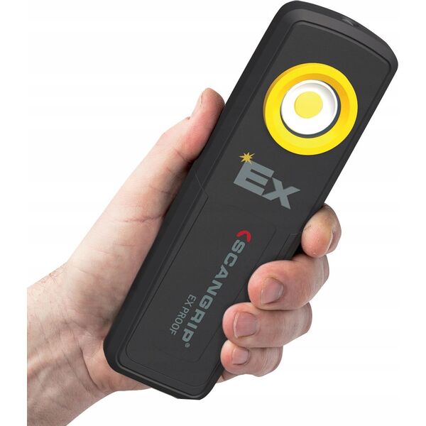 Scangrip Akumulatorowa lampa robocza EX strefa 0/20 o mocy 350 lum UNI-EX 03.5617 13606105 5708997356173