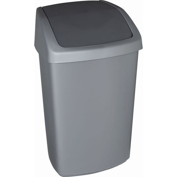 Curver CURVER WASTE BIN 50L /DARK GRAY/ 13614139 3253923987744