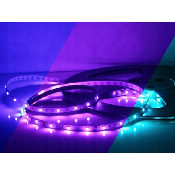 Taśma LED ECOLIGHT2 Eco Light EC79367 taśma LED 72W 14.4W/M LED 5M RGB biała 13615414 5901986793670