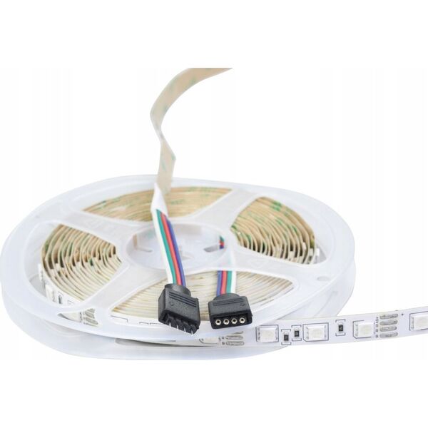 Taśma LED ECOLIGHT2 Eco Light EC79367 taśma LED 72W 14.4W/M LED 5M RGB biała 13615414 5901986793670
