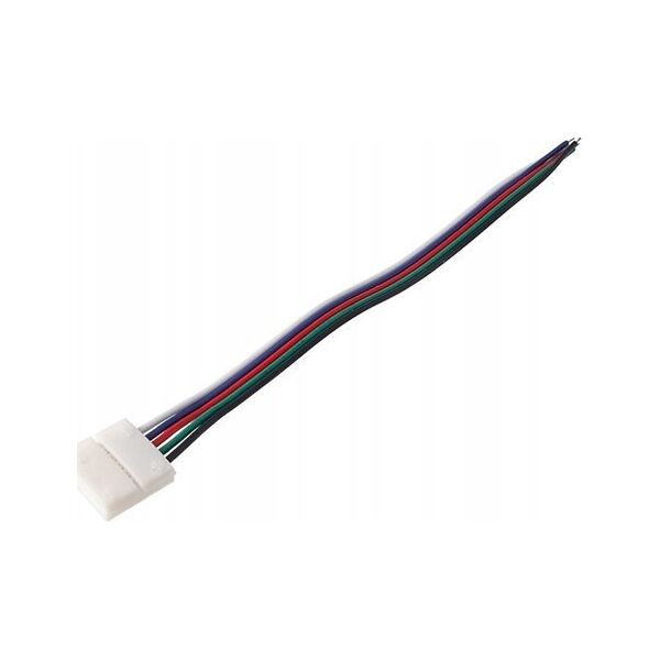 ECOLIGHT2 Eco Light EC79630 złączka do taśm LED RGB jednostronna z przewodem 13615423 5901986796305