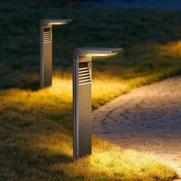 ECOLIGHT2 Ecolight SSO-2 EC20113 słupek ogrodowy zewnętrzny solarny 1x2W LED 4000K IP65 czarny 13615434 5905036201139