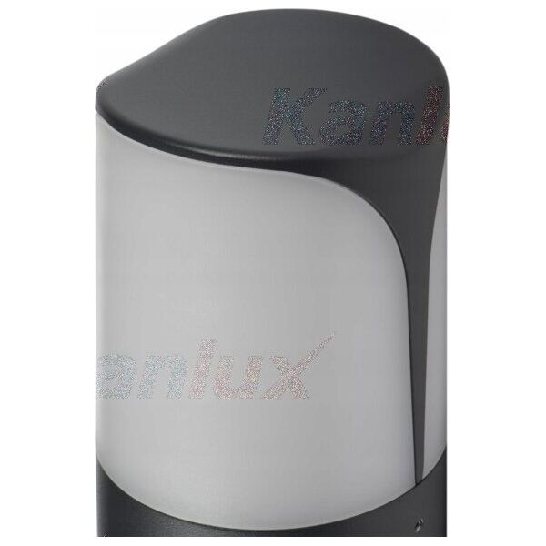 Kanlux Kanlux Preso 36542 lampa stojąca ogrodowa zewnętrzna IP44 1x10W E27 grafitowa 13616720 5905339365422