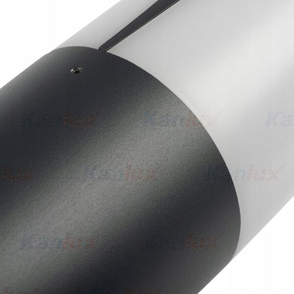 Kanlux Kanlux Preso 36542 lampa stojąca ogrodowa zewnętrzna IP44 1x10W E27 grafitowa 13616720 5905339365422