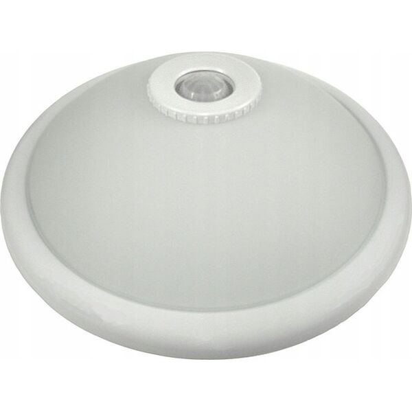 Lampa sufitowa LVT LVT Pir 4982-PC plafon lampa sufitowa z wbudowanym czujnikiem PIR 2x25W E27 biały 13616726 5908263385726