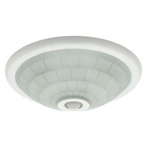 Lampa sufitowa LVT LVT Pir 4982-PC plafon lampa sufitowa z wbudowanym czujnikiem PIR 2x25W E27 biały 13616726 5908263385726