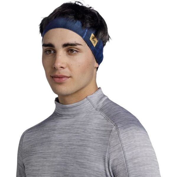 Buff Buff CoolNet UV Wide Headband 1328297071000 Granatowe One size 13620160 8428927541871