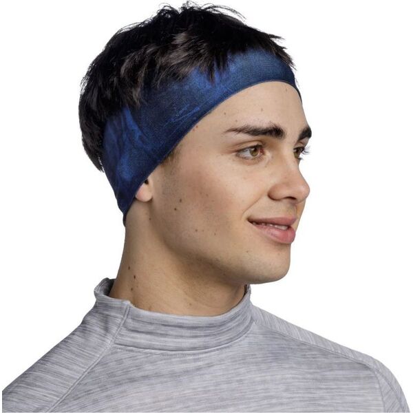 Buff Buff CoolNet UV Wide Headband 1328297071000 Granatowe One size 13620160 8428927541871