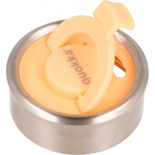 Quokka Quokka Boost Coffee Tumbler - Kubek termiczny ze stali nierdzewnej z zaparzaczem 400 ml (Apricot Orange) 13639667 8412497400812