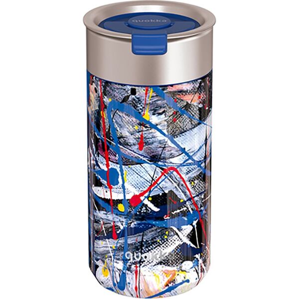Quokka Quokka Boost Coffee Tumbler - Kubek termiczny ze stali nierdzewnej z zaparzaczem 400 ml (Abstract) 13639677 8412497400676