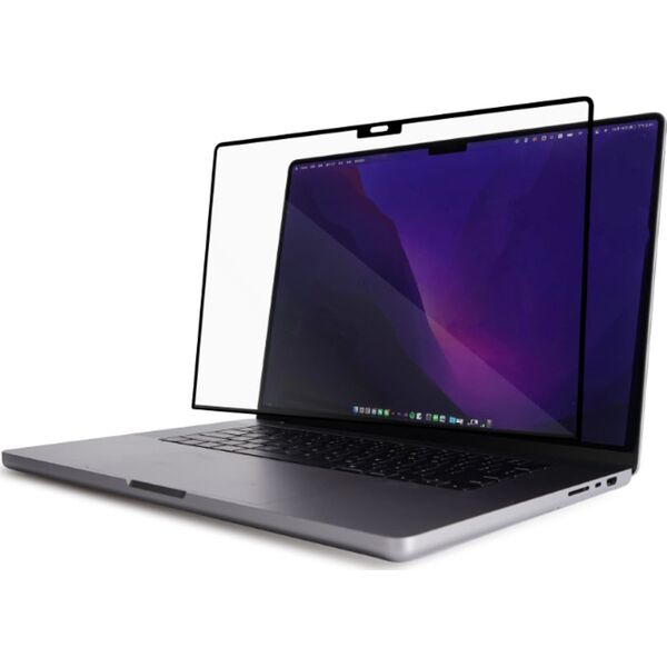 Filtr Moshi Moshi iVisor XT - Folia ochronna na ekran MacBook Pro 16" (M3/M2/M1/2023-2021) (czarna ramka) 13645198 4711064645347