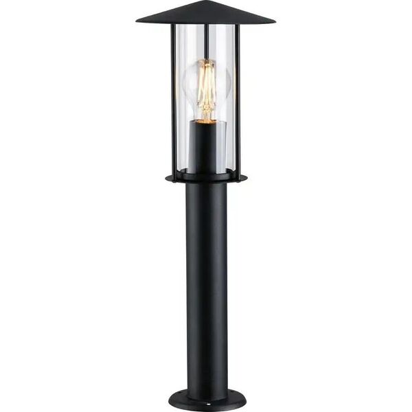 Paulmann Oprawa ogrodowa słupkowa CLASSIC LED E27 4.3W 420lm 500mm 2200K  IP44 230V czarny aluminium 13646075 4000870947371