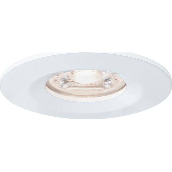 Paulmann Oprawa wbudowana Nova mini Coin okrągła IP44 LED 1x4W 310lm Biały Mat/Aluminium 13646553 4000870942987