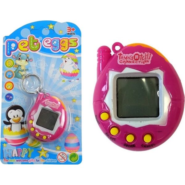 LeanToys Gra Elektroniczne Zwierzątko Tamagotchi Różowe 13655732 5905214977191