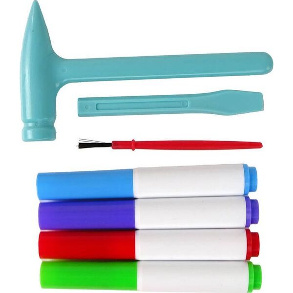 LeanToys Zestaw DIY Syrena Różowa Skarby Wykopaliska 13655775 5905323216891