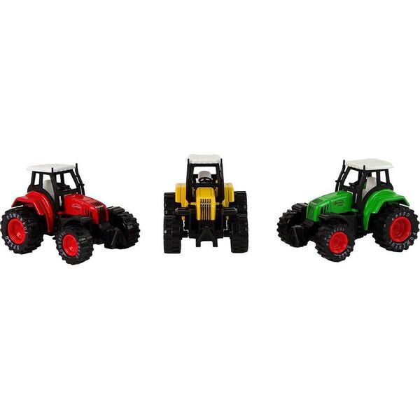 LeanToys Traktor Ciągnik Resorak Metalowy z Napędem 13655826 5905515359689
