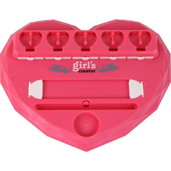 LeanToys Zestaw do Robienia Bransoletek Diamenciki Wyklejanie Serce 13655832 5905679072783