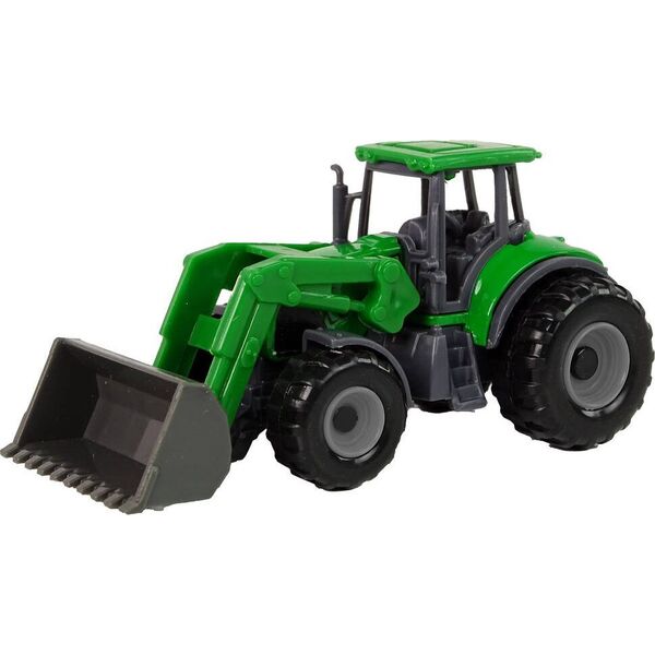 LeanToys Pojazd Rolniczy Traktor Spychacz Zielony Mały 13655860 5905515352840