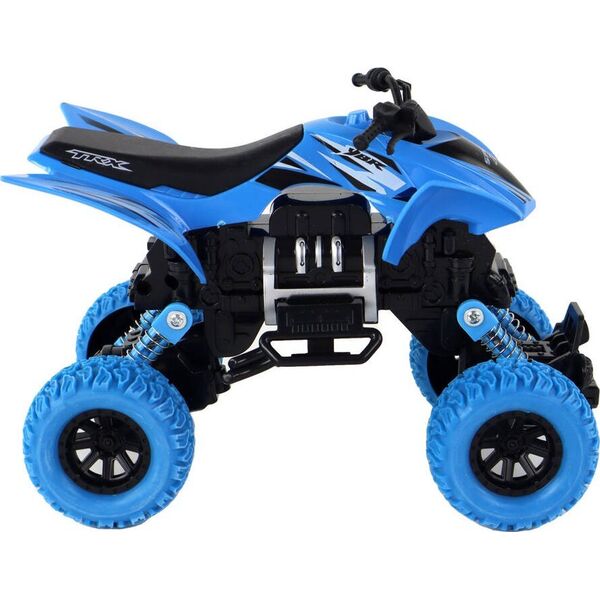 LeanToys Pojazd Terenowy Pchacz Quad XC Gumowe Koła Niebieski 13655905 5905679078037