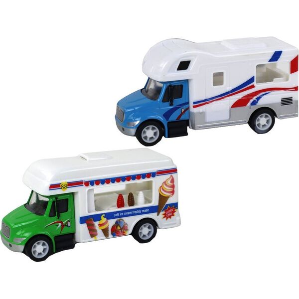 LeanToys Kamper Ciężarówka Karetka Lodziarnia Z Napędem Frykcyjnym 1:87 A 13655909 5905679078563
