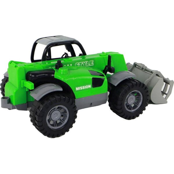 LeanToys Pojazd Rolniczy Traktor Zielony Dźwig Maszyna Rolnicza 13655910 5905679077115