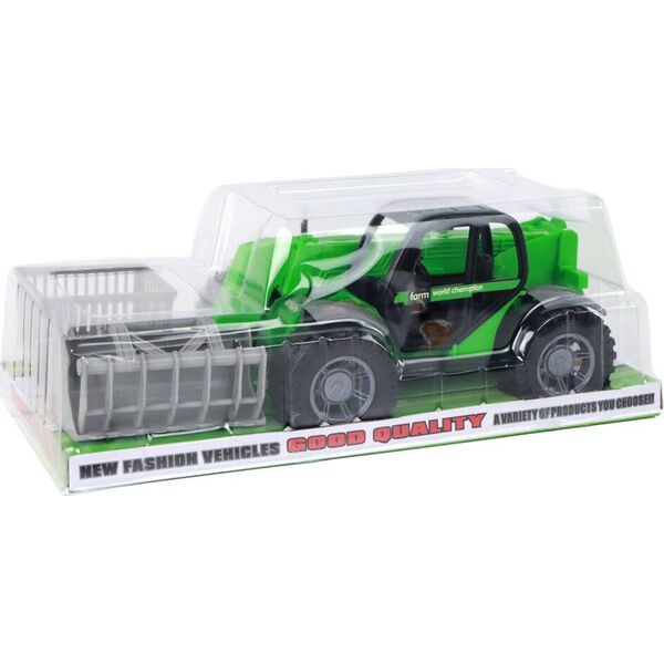 LeanToys Pojazd Rolniczy Traktor Zielony Dźwig Maszyna Rolnicza 13655910 5905679077115