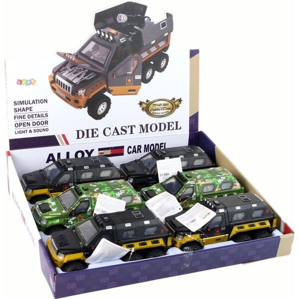 LeanToys Auto Pojazd z Armatą w Środku Dźwięk Światła 3 Kolory 13655913 5905679078280