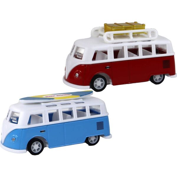 LeanToys Kampery Autobusy Z Napędem Frykcyjnym 1:87 4 Sztuki 13655916 5905679078570
