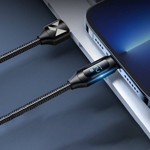Kabel USB Wozinsky USB-A - Lightning 2 m Czarny (1022013) 13666888 5907769308468