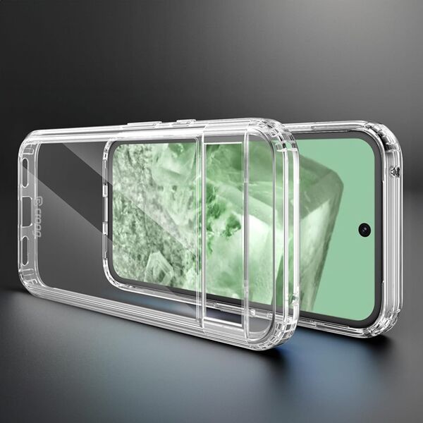 Crong Crong Crystal Shield Cover - Etui Google Pixel 8A (przezroczysty) 13673080 5904310704687