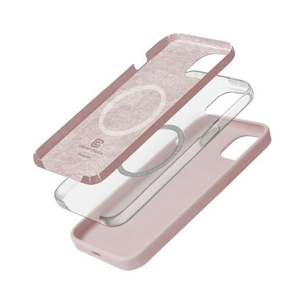 Crong Etui Crong Color Cover Magnetic - iPhone 15 MagSafe piaskowo różowe - Gwarancja bezpieczeństwa. Proste raty. Bezpłatna wysyłka od 170 zł. 13673462 5904310704434