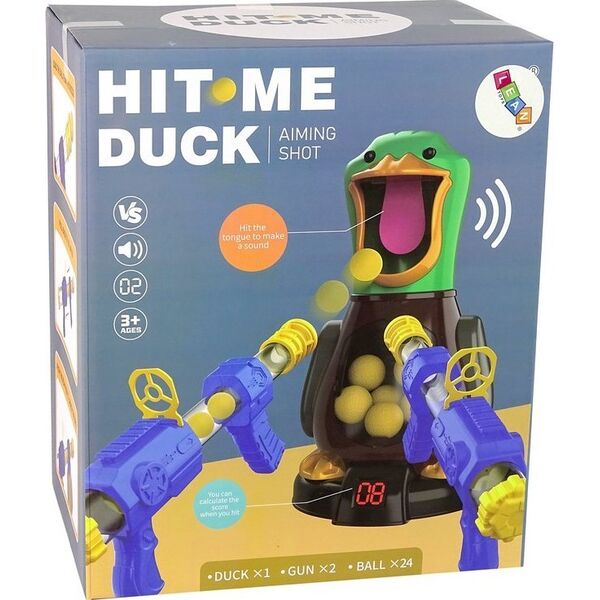 LeanToys Gra Zręcznościowa Strzelanie Do Kaczki Dźwięk 13674536 5905323212985