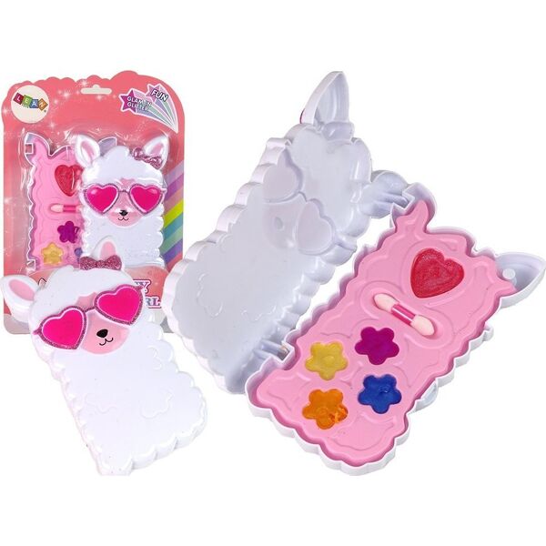 LeanToys Zestaw Piękności Do Makijażu Błyszczyki Różowa Lama 13674563 5905323214194