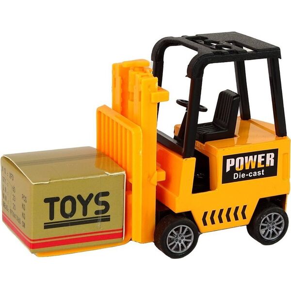 LeanToys Wózek Widłowy Napęd Frykcyjny Pomarańczowy 13674598 5905323215146