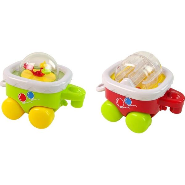 LeanToys Kolorowy Edukacyjny Pociąg Dla Malucha Światło Dźwięk Lokomotywa 13674663 5905515350594