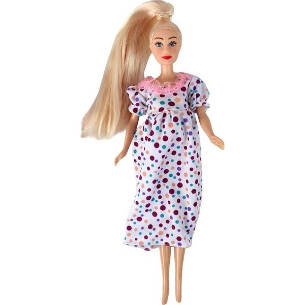 LeanToys Lalka Lucy W Ciąży Zestaw Akcesoria XXL 13674699 5905515352338