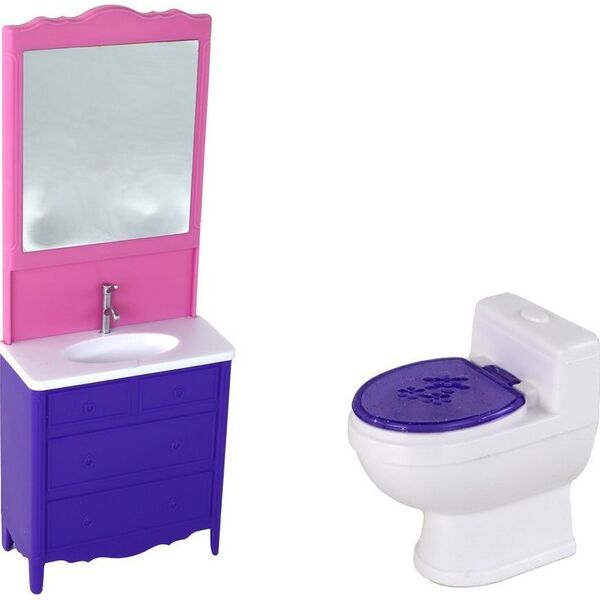 LeanToys Lalka Dla Dzieci w Szlafroku Łazienka Akcesoria 13674715 5905515352536