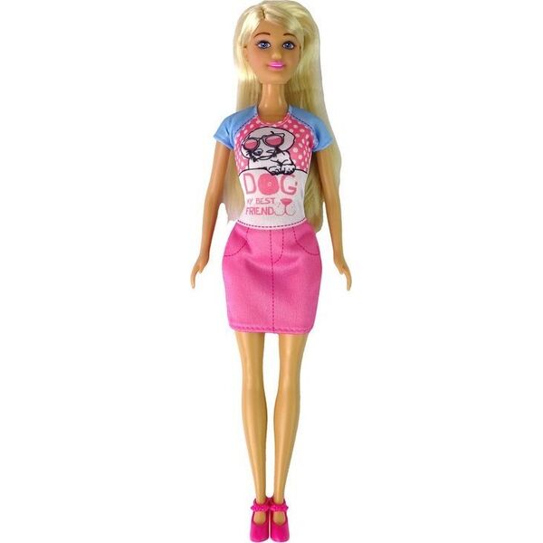 LeanToys Zestaw Lalki z Pieskiem i Karmą 13674725 5905515352635