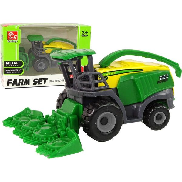 LeanToys Pojazd Rolniczy Kombajn Zielony Mały 13674728 5905515352857