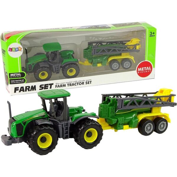 LeanToys Pojazd Rolniczy Traktor Z Opryskiwaczem Zielony 13674730 5905515352956